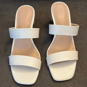 Kelly & Katie healed sandal
